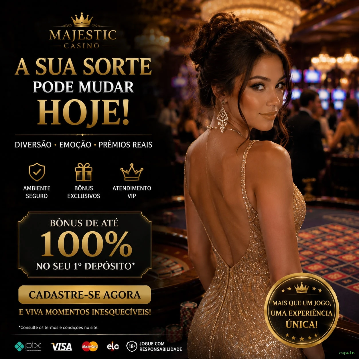 Cassino ao vivo cupwin dealers